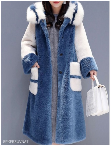 Sheep Shearing Coat Mid-length Fur Coat